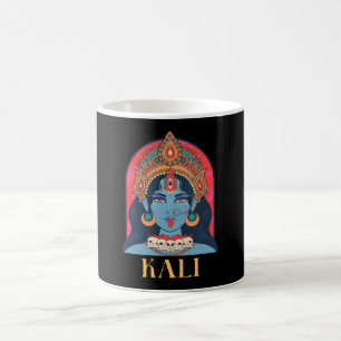 kali hindu goddelijkheid koffiemok