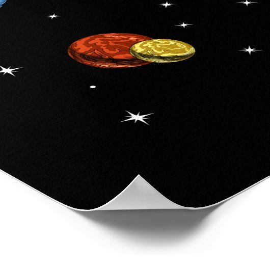 Kali Hindu Goddess Poster (Hoek)