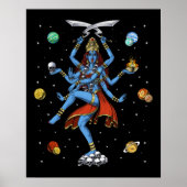 Kali Hindu Goddess Poster (Voorkant)