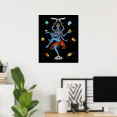 Kali Hindu Goddess Poster (Thuiskantoor)