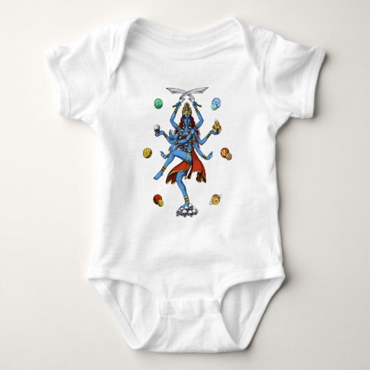 Kali Hindu Goddess T-shirt (Voorkant)