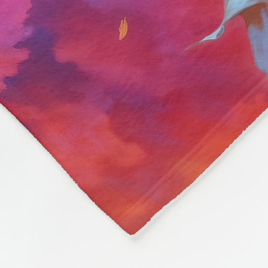 Kali in Dance Fleece Deken (Hoek)