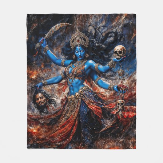 Kali Kracht Fleece Deken (Voorkant)
