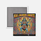 Kali Krijger Godin Magneet (Voorkant / Achterkant)