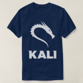 Kali Linux Cyber Security Hacking Fun T T-shirt (Design voorkant)