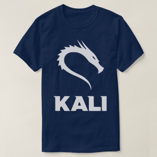 Kali Linux Cyber Security Hacking Fun T T-shirt (Design voorkant)