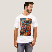 Kali Ma Fantasy Illustration T-shirt (Voorkant volledig)