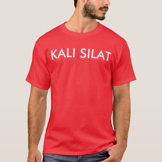 Kali Silat - Arte Marcial Indonésio FIlipina T-shirt (Voorkant)