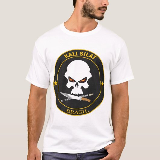 Kali Silat Caveira T-shirt (Voorkant)