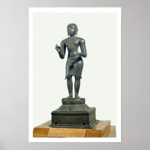 Kali, Tamil Nadu, wijlen Chola (brons) Poster