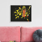 Kali The Dark Goddess Canvas Afdruk (Insitu (Woonkamer))