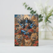 Kali Tuin Briefkaart (Staand voorkant)