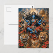 Kali Tuin Briefkaart (Voorkant / Achterkant)