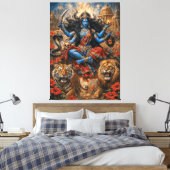 Kali Tuin Canvas Afdruk (Insitu (Slaapkamer))