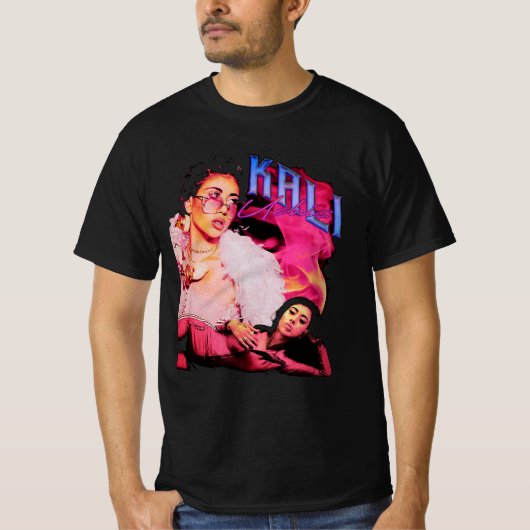 Kali-uchis team houdt van t-shirt (Voorkant)