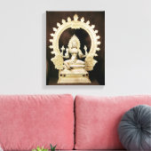 Kali uit Vijayanagar Canvas Afdruk (Insitu (Woonkamer))