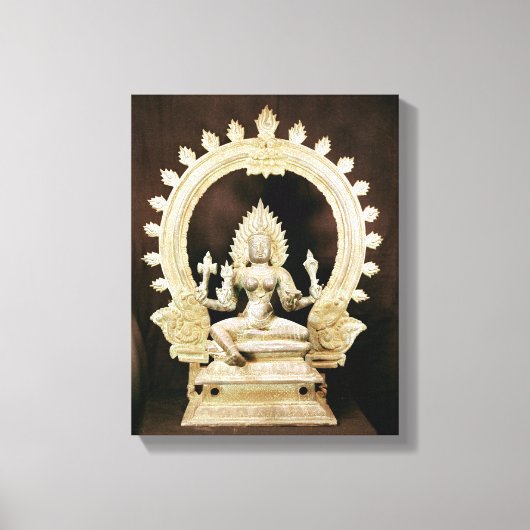 Kali uit Vijayanagar Canvas Afdruk (Voorkant)