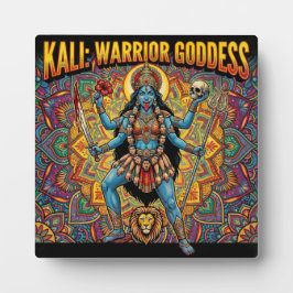 Kali Warrior Goddess Fotoplaat