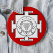 Kali Yantra Button (In situ)