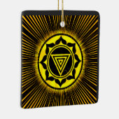 Kali Yantra Golden Rise Pen Keramisch Ornament (Rechts)
