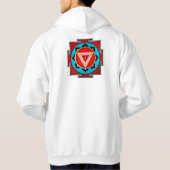 Kali Yantra Hooded Sweatshirt (Achterkant)