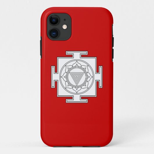 Kali Yantra iPhone 5 Hoesje-Mate Hoesje (Achterkant)