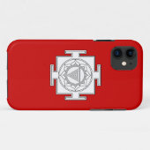 Kali Yantra iPhone 5 Hoesje-Mate Hoesje (Achterkant (horizontaal))