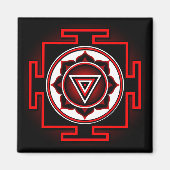 Kali Yantra Magneet (Voorkant)
