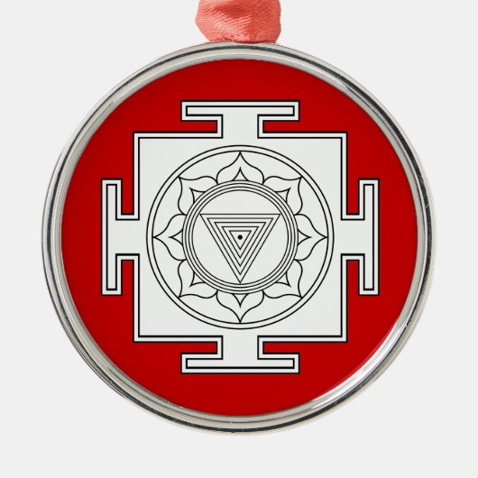 Kali Yantra Ornament (Voorkant)