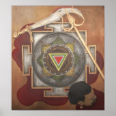 Kali Yantra Poster (Voorkant)