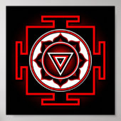 Kali Yantra Poster (Voorkant)
