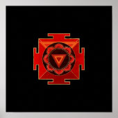 Kali Yantra Poster (Voorkant)
