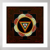 Kali Yantra Poster (Voorkant)