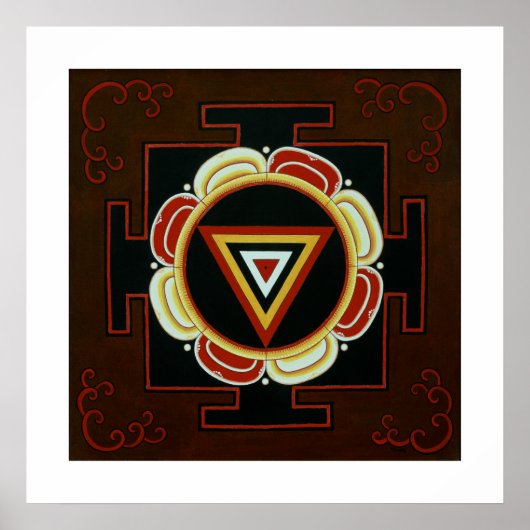 Kali Yantra Poster (Voorkant)