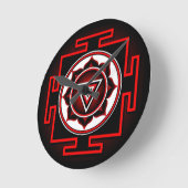 Kali Yantra Ronde Klok (Hoek)