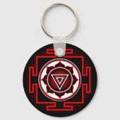 Kali Yantra Sleutelhanger (Voorkant)