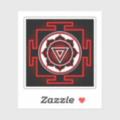 Kali Yantra Sticker (Vel)
