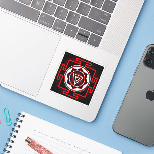 Kali Yantra Sticker