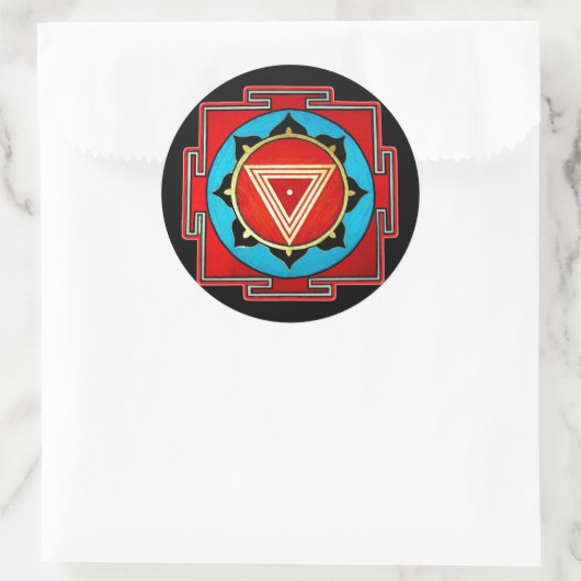 Kali Yantra Sticker (Tas)