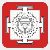 Kali Yantra Stickers (Voorkant)