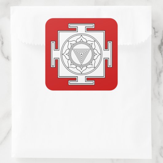 Kali Yantra Stickers (Tas)