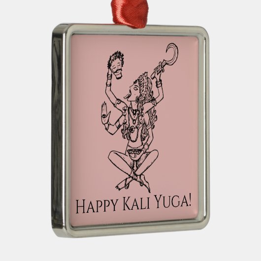 Kali Yuga Metalen Ornament (Rechts)