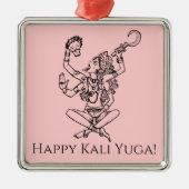 Kali Yuga Metalen Ornament (Voorkant)