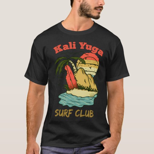 Kali Yuga Surf Club Surf De Kali T-shirt (Voorkant)
