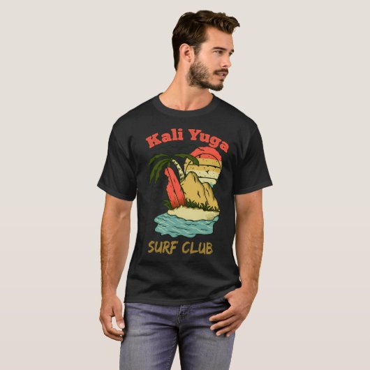 Kali Yuga Surf Club Surf De Kali T-shirt (Voorkant volledig)