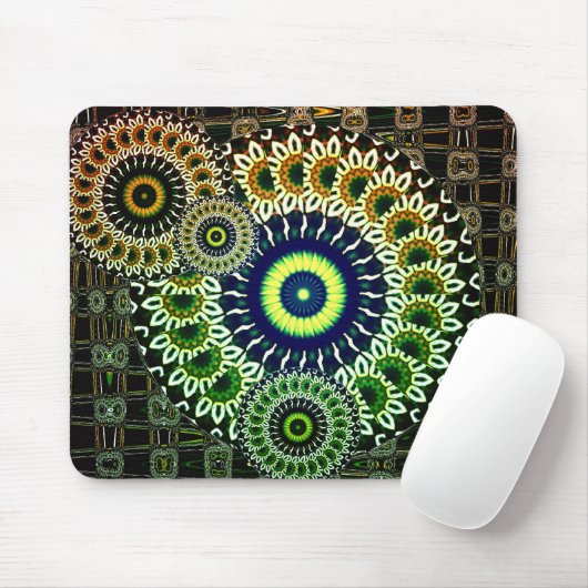KaliAbstract Mousepad Muismat (Met muis)