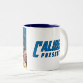 KaliberCadeaus V5 koffiemok Tweekleurige Koffiemok (Voorkant rechts)