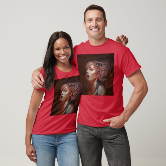 Kaliberkleurige Cadeaus V2 klassiek vormgegeven t- T-shirt (Unisex)