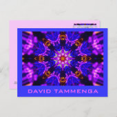 KaliBluePink DAVID TAMMENGA Briefkaart (Voorkant / Achterkant)