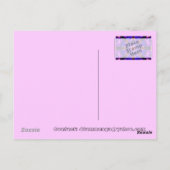 KaliBluePink DAVID TAMMENGA Briefkaart (Achterkant)